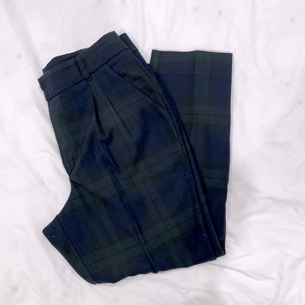 Abercrombie & Fitch Plaid Chinos Dress Pants